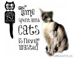 quote-time-cats-humor-mondays with merlin-kit kat clock