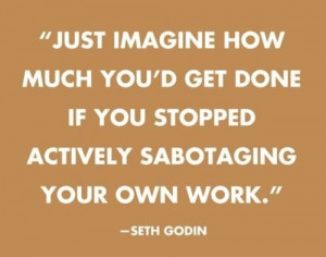 self sabotage