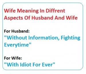 Husband and wife ...