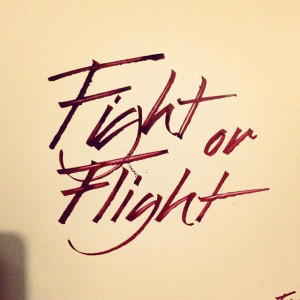Fight or flight.