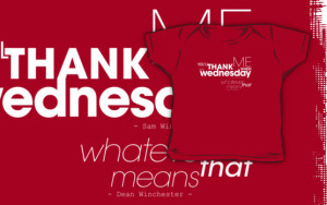 Supernatural - Sam and Dean quote (dark textiles) by glassCurtain