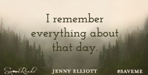 Save Me by Jenny Elliott came out on 1/6/15! Are you planning on ...