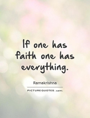 Faith Sayings Quotes