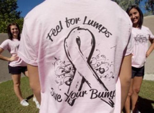 ... cancer research. The school's principal says the message is