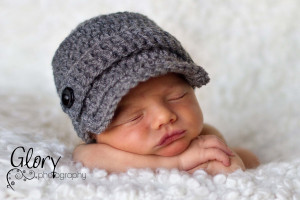 grey color new born baby boy hat ideas 2014