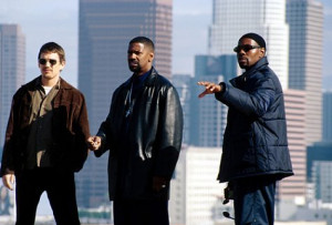 ... Hawke, Denzel Washington and Antoine Fuqua in Training Day (2001