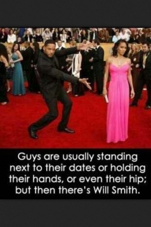 Can someone give Will Smith a round of applause? True gentlemen.