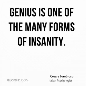Cesare Lombroso Quotes