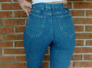 ... Waisted Lee Jeans 80s Peg Leg by TaborsTreasures, $25.00Waist Denim