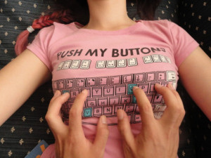 shirt keyboard buttons top t shirt tumblr bitch quote on it shirt ...
