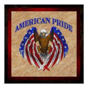 American Pride Eagle Posters