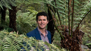 Phillip Johnson at home in the Dandenong Ranges Victoria Picture