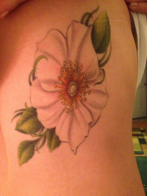 Cherokee Rose Tattoo