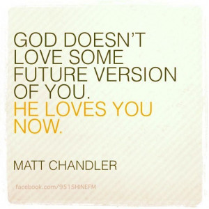 Love Matt Chandler. Thankful for the Lord's powerful words through him ...