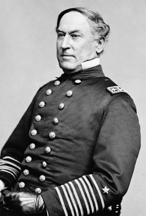 Admiral Farragut 'Damns the Torpedoes';