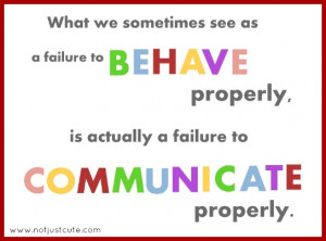 Behavior or Communication?