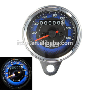 Motorcycle Odometer Tachometer Gauge 0 140Km h