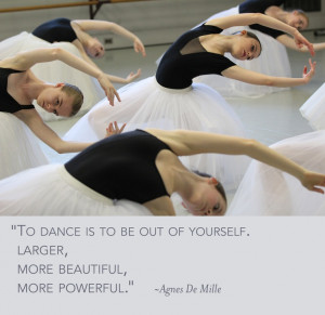 ... more powerful agnes de mille photo by paolo galli # dance # quote