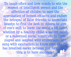 person and the affection of childre to earn the approbation ...