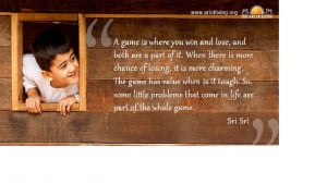 Quotes by Sri Sri on Overcoming Problems in Life