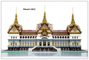 Fascinating LEGO® Model of the Day: Grand Palace of Thailand
