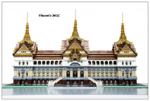 Fascinating LEGO® Model of the Day: Grand Palace of Thailand