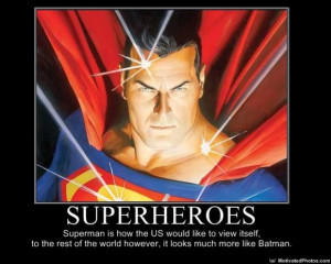 633517581008216193 Superheroes Superman is how the US would like to ...