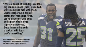 Richard Sherman Had A Great Explanation For Why Kam Chancellor Is So ...