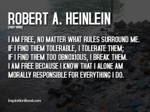 Break the Rules Quotes – Robert A. Heinlein