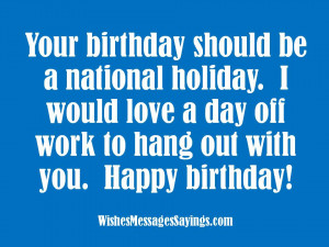 Birthday Sayings