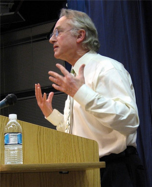 Dawkins talking at Kepler's Books, Menlo Park, California, October 29 ...