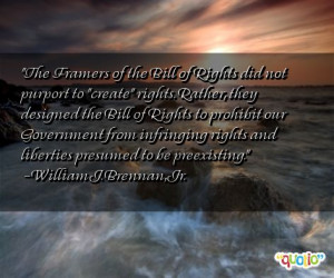 The Framers of the Bill of Rights