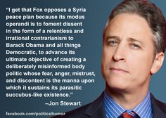 Jon Stewart destroys Fox News' 