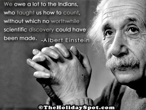 quote on India by Albert Einstein