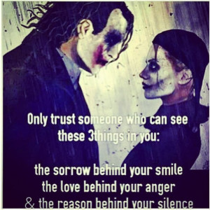 ... behind smile angry reason silence joker joke quote tbh followandill