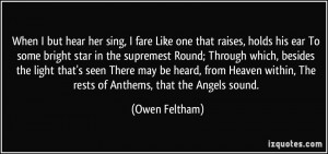 More Owen Feltham Quotes