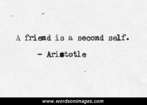 Aristotle friendship quotes