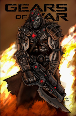 from gears 2 psycho theron locust king concepts lambent omen locust ...