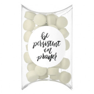 Short Quotes: Be Persistent In Prayer Chewing Gum Favors