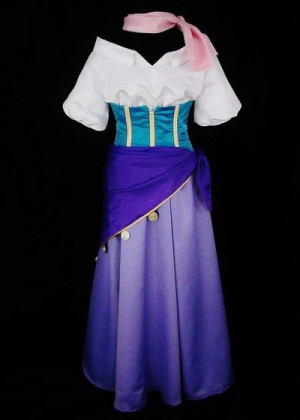 Adult Esmeralda Gypsy Costume Custom Made.