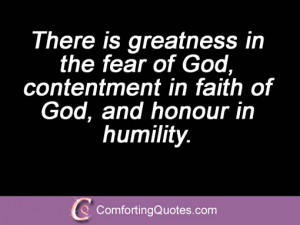 ... of God, contentment in faith of God, and honour in humility. Abu Bakr