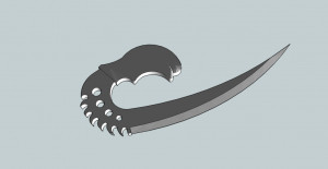 Riddick Sabre Claw knives 2.0