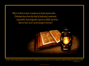 Stay in the word, comrades!