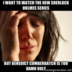 crying girl sad - I want to watch the new sherlock holmes series but ...