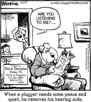 From RhinoMan to gender stereotypes! Gotta love Pluggers. I think the ...