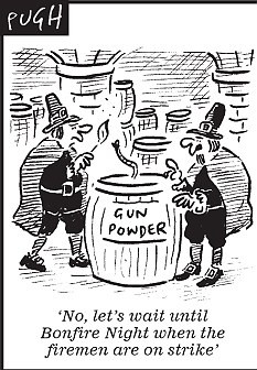 Firemen planning to strike on Bonfire Night branded 'reckless and ...