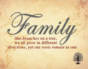 Family tree quote