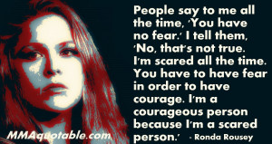 MMA Quotes, UFC Quotes, Motivational & Inspirational: Ronda Rousey ...