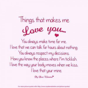 Love quotes for her from him for facebook