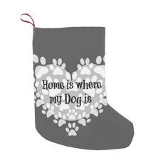 Cute Dog Quote Small Christmas Stocking #dogs #stockings